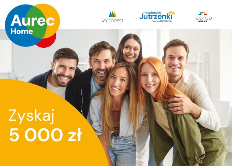Poleć Aurec Home i zyskaj aż 5000 zł!